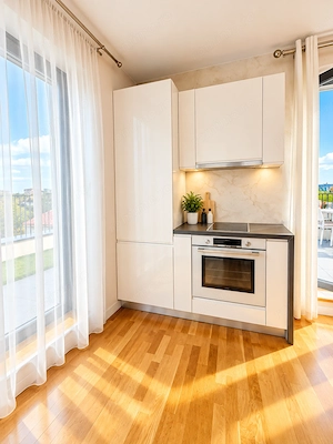 Apartament unic în Voluntari, vedere Lacul Pipera, terasă 55 mp, bloc 2019    - imagine 6