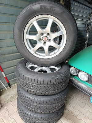 Jante 17 țoli ,5x125 anvelope iarna 235/65R17
