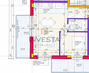 Apartament 2 camere modern de inchiriat, parcare subterana, Grigorescu - imagine 9