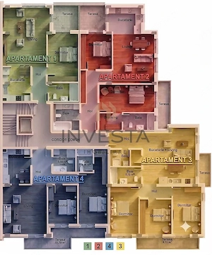 Apartament 2 camere decomandat 68 mp si terasa, bloc nou, Marasti! - imagine 6