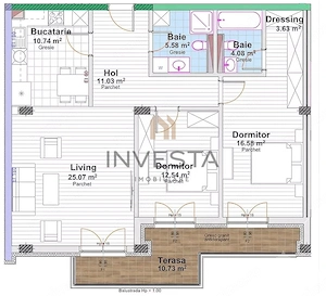 Apartament 3 camere decomandat 89 mp cu terase, bloc nou, Marasti! - imagine 5