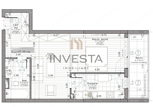 Apartament cu 2 camere, etaj intermediar,  Zorilor, zona Frunzisului - imagine 10