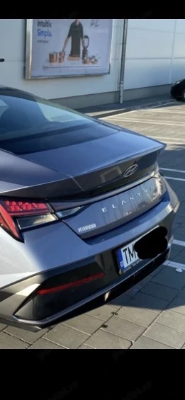 Vand Elantra Highway 2024 - cutie automata + Bare tranversale THULE + 4 anvelope de Iarna din 2024. - imagine 3