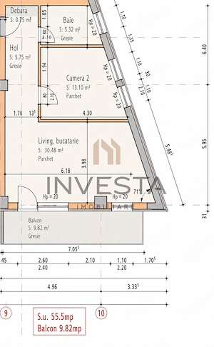 Apartament cu 3 camere, parcare subterana, bloc nou, zona Traian Vuia! - imagine 9