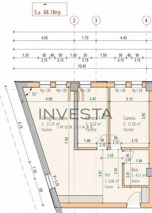 Apartament cu 3 camere, etaj intermediar, bloc nou,  zona Traian Vuia! - imagine 7