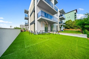 Apartament 2 camere gradina 90 mp, la cheie, bloc nou, Manastur