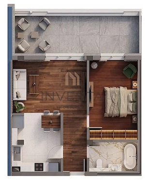 Apartament 2 camere decomandat si terasa de 19 mp, bloc nou, Marasti - imagine 6