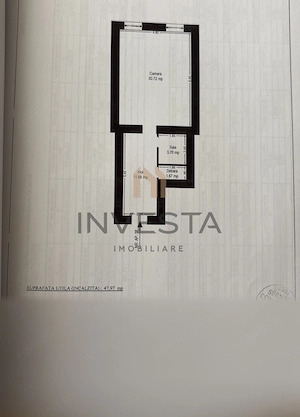 Apartament 1 camera decomandata, in Centru, langa Tribunal! - imagine 2