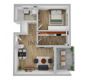 Apartament 2 camere decomandat, Constructie Premium, Andrei Muresanu! - imagine 7