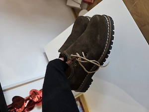 Pantofi Oxford din piele naturală Dirndl + Bua, mărimea 40
