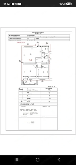 Central apartament 3 camere - imagine 11