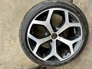 Set 4 roți BMW X5 X6 R20 Jante 20” + Bridgestone iarnă - imagine 2