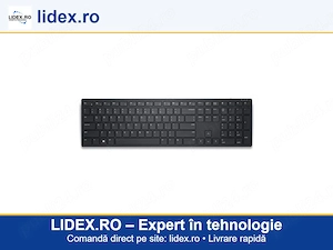 Tastatura wireless Dell KB500, US International layout, interfata 2.4 GHz
