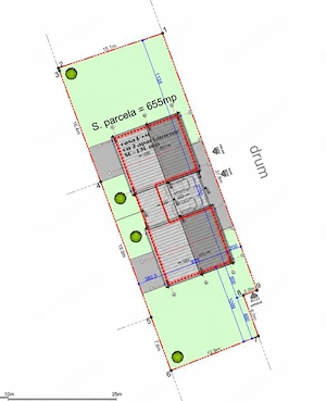 Duplex 4 camere despartit prin carport - Asfalt - Mosnita  - imagine 2