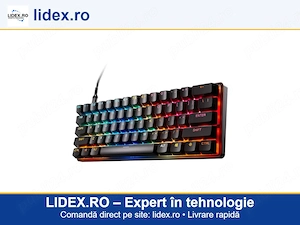 Tastatura Gaming Mecanica SteelSeries Apex Pro Mini Gen 3, US, negru