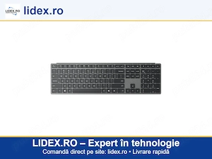 Tastatura Wireless Lenovo 700 Modern Multi-Device, US English Layout, Bluetooth 5.3, Luna Grey