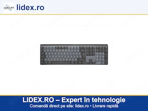 Tastatura Wireless Logitech MX Mechanical Perfomance, Iluminata, Silentioasa, USB, BT, US INT, Negru