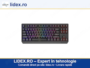 Tastatura Wireless Gaming Genesis THOR 230, Red OUTEMU Switch, Hot Swap, Tastatura Bluetooth Format 