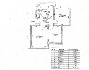 Metrou Piata Victoriei, Apartament 3 camere Decomandat, parter inalt - imagine 7