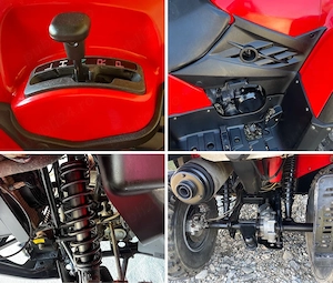 Atv Kymco MXU 500cc 4x4 Recent adus din Germania   troliu   suspensie independentă !  - imagine 3