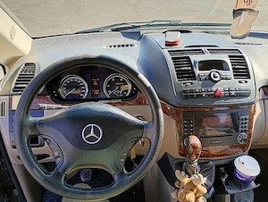 Mercedes Viano Extra-Lung | 2.2 CDI | 7 Locuri | Trapă Panoramică | Piele - imagine 9