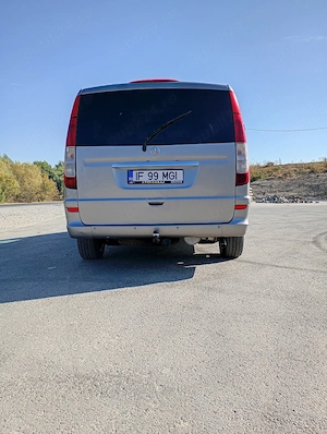 Mercedes Viano Extra-Lung | 2.2 CDI | 7 Locuri | Trapă Panoramică | Piele - imagine 4