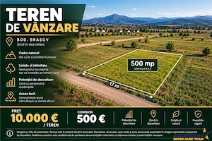 Teren in suprafata 500 mp, Sanpetru-Bod