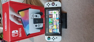 Consolă switch oled ca nouă 