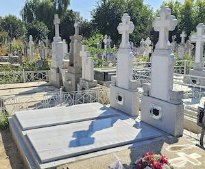 De vânzare: Loc de veci   2 Cavouri alăturate (noi, neutilizate)   Cimitirul Sf. Constantin, Brăila - imagine 2
