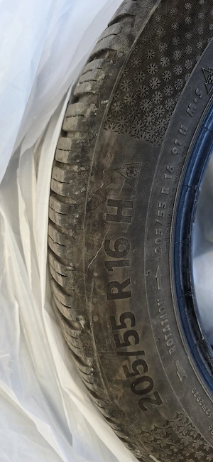 Anvelope Continental All Season Contact2 205/55/R16 H - imagine 3
