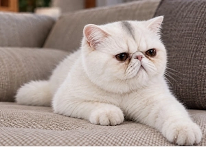 Pisoi persan exotic shorthair 