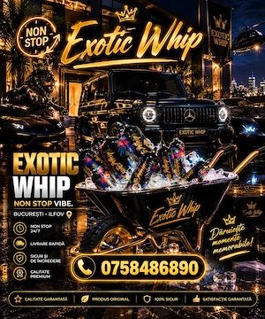 Butelii-Baloane Exotic Whip Livrare NON-STOP!!!