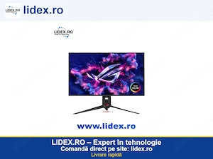 Monitor Gaming Asus ROG Swift OLED PG32UCDM Gen3, 32", 4K (3840 x 2160), QD-OLED, 240Hz, 0.03ms(GtG)