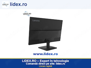 Monitor LED Lenovo L27-4e, 27", FHD (1920 1080), IPS, 100Hz, 4ms GtG (Extreme mode)   6ms GtG (Typic