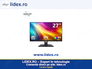 Gaming Monitor Z-Edge U27P4K 27-inch Ultra HD 4K, 75Hz Refresh Rate, 250cd m  3840x2160 IPS LED Moni
