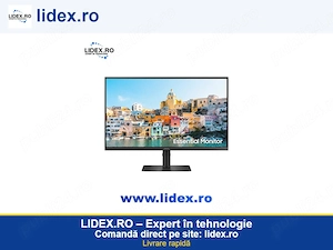 Monitor LED IPS Samsung 27", Full HD, DisplayPort, USB-C, Vesa, Negru, LS27A400UJUXEN