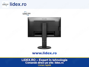 Monitor LED IPS Philips 23.8", Full HD, Display Port, Negru, 241B8QJEB