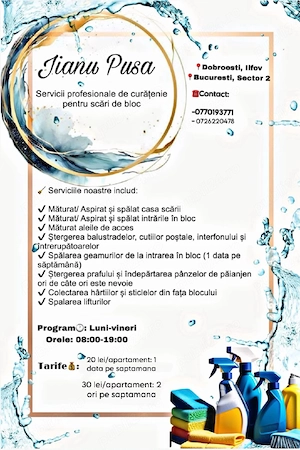 servicii curățenie scări de bloc