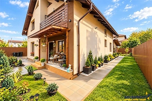 Stupini Brasov, vila premium, luminoasa, echipata, teren 536mp, terasa 30mp, pompa de caldura