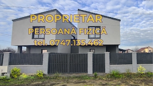 PROPRIETAR, Duplex nou Mosnita Noua, 3 camere, curte privată, pompa caldura racire