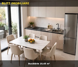 Apartament modern cu 1 cameră și terasă generoasă, în Rediu - imagine 2