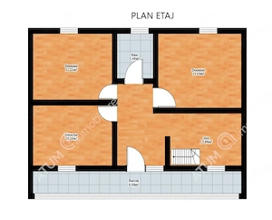 Casa indiviuala 5 camere 250 mp teren zona Gusterita din Sibiu - imagine 11