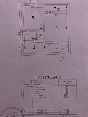 Vanzare Apartament 2 camere, 47 mp, mobilat și utilat – Metrou Favorit - imagine 6