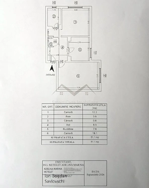 Apartament 2 camere decomandat Nicolina 2 - imagine 6