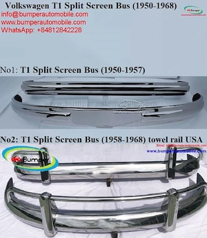 Volkswagen T1 Split Screen Bus (1950-1968) USA bumpers