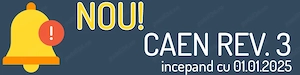 Recodificare conform CAEN REV.3.Termenul limita este 01 aprilie 2027!