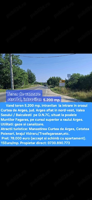 teren de vanzare   Curtea de Arges