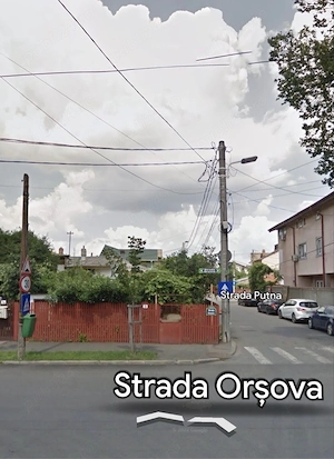 Vand teren 172mp strada Orșova 78, Militari