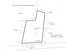 Proprietar   Vând 2 Terenuri în Radovanu, Călărași   Deschidere 40m   20m   Asfalt & Utilități - imagine 2
