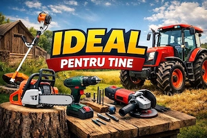 Tractor HANEY 40 cp. 4X4 și utilaje agricole - imagine 9